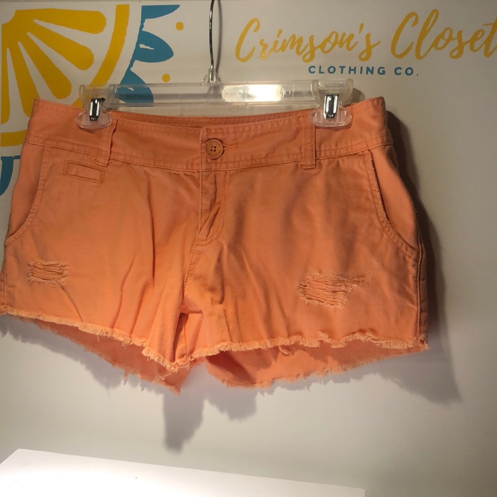 Orange shorts!